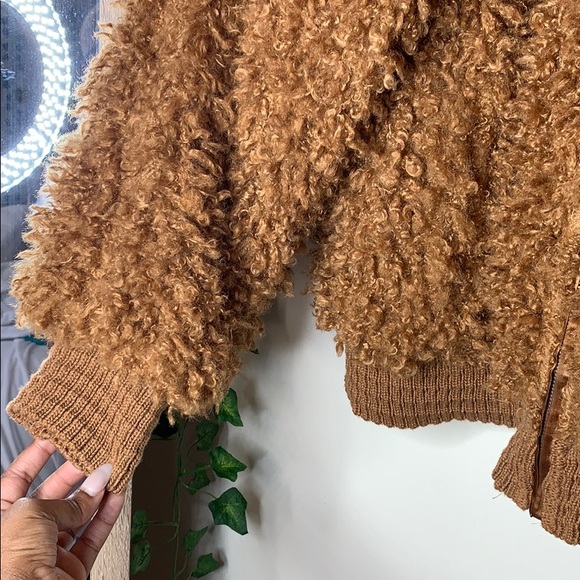 Camel Shaggy bomber - Picture 3 of 4